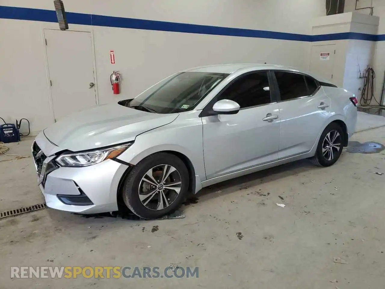 1 Photograph of a damaged car 3N1AB8CV9MY239372 NISSAN SENTRA 2021