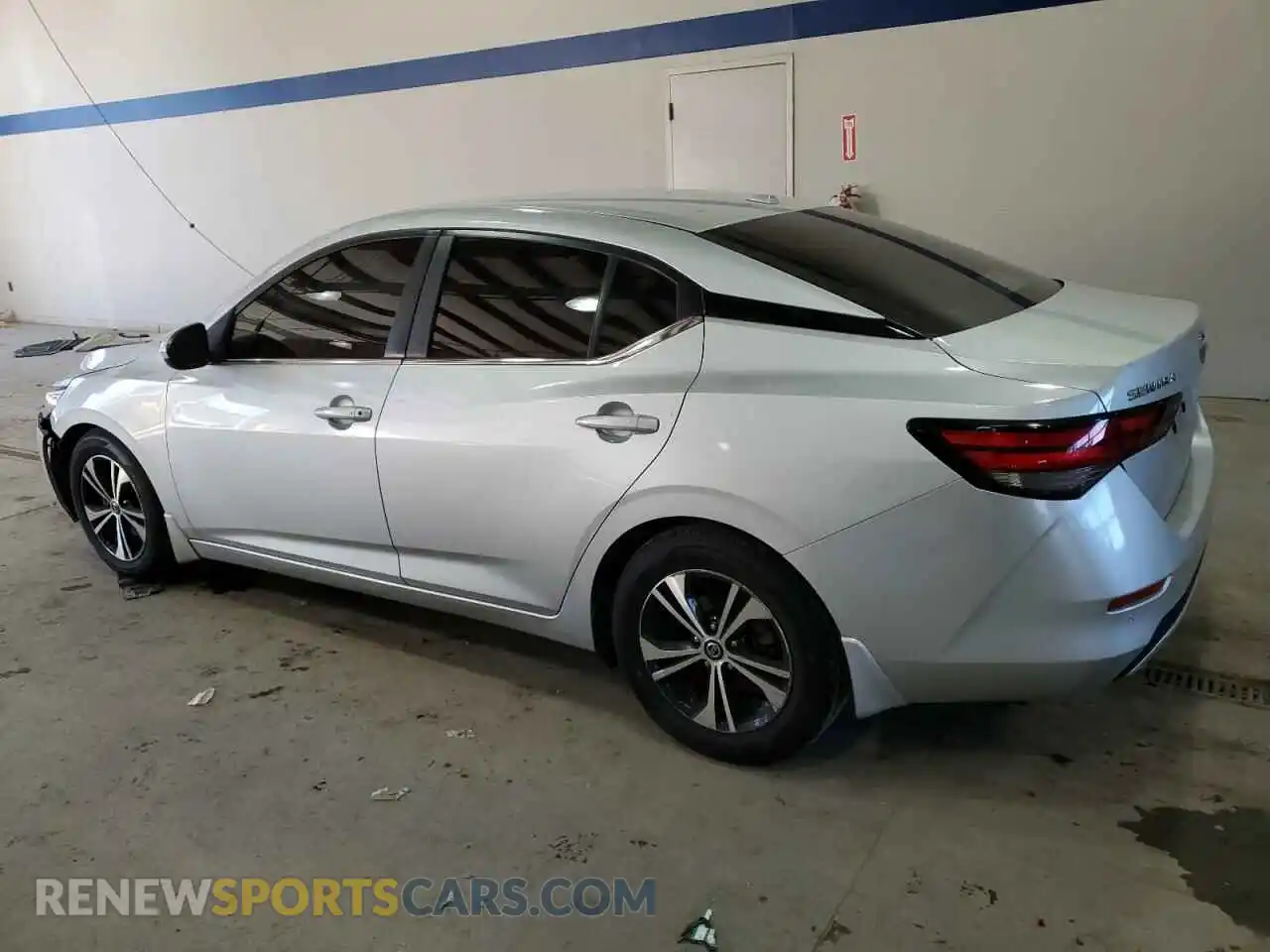 2 Photograph of a damaged car 3N1AB8CV9MY239372 NISSAN SENTRA 2021