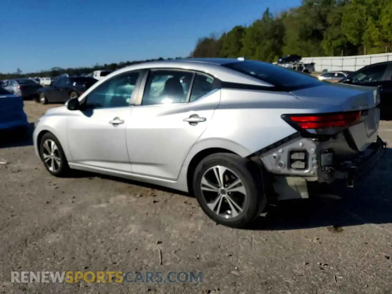 2 Photograph of a damaged car 3N1AB8CV9MY249920 NISSAN SENTRA 2021