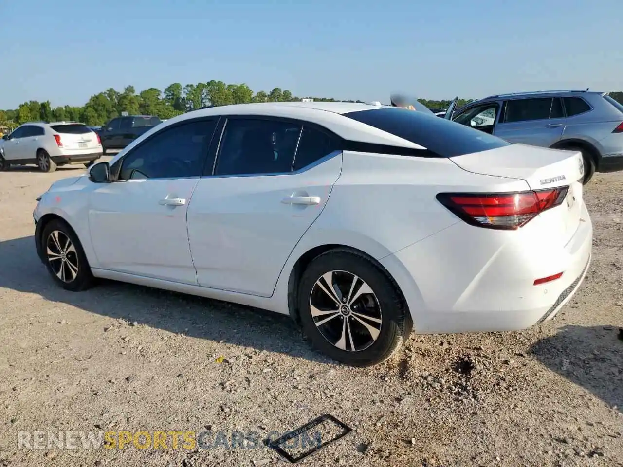 2 Photograph of a damaged car 3N1AB8CV9MY252588 NISSAN SENTRA 2021