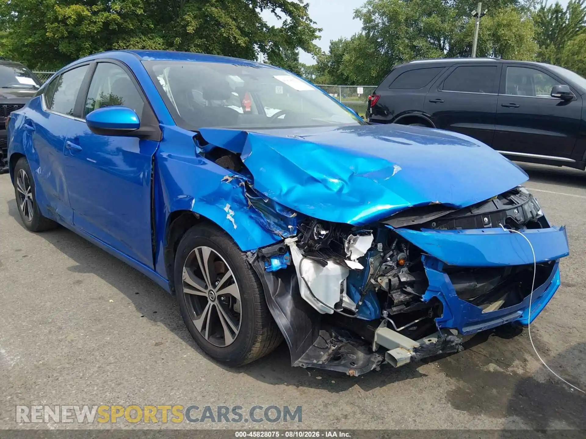 1 Photograph of a damaged car 3N1AB8CV9MY254325 NISSAN SENTRA 2021