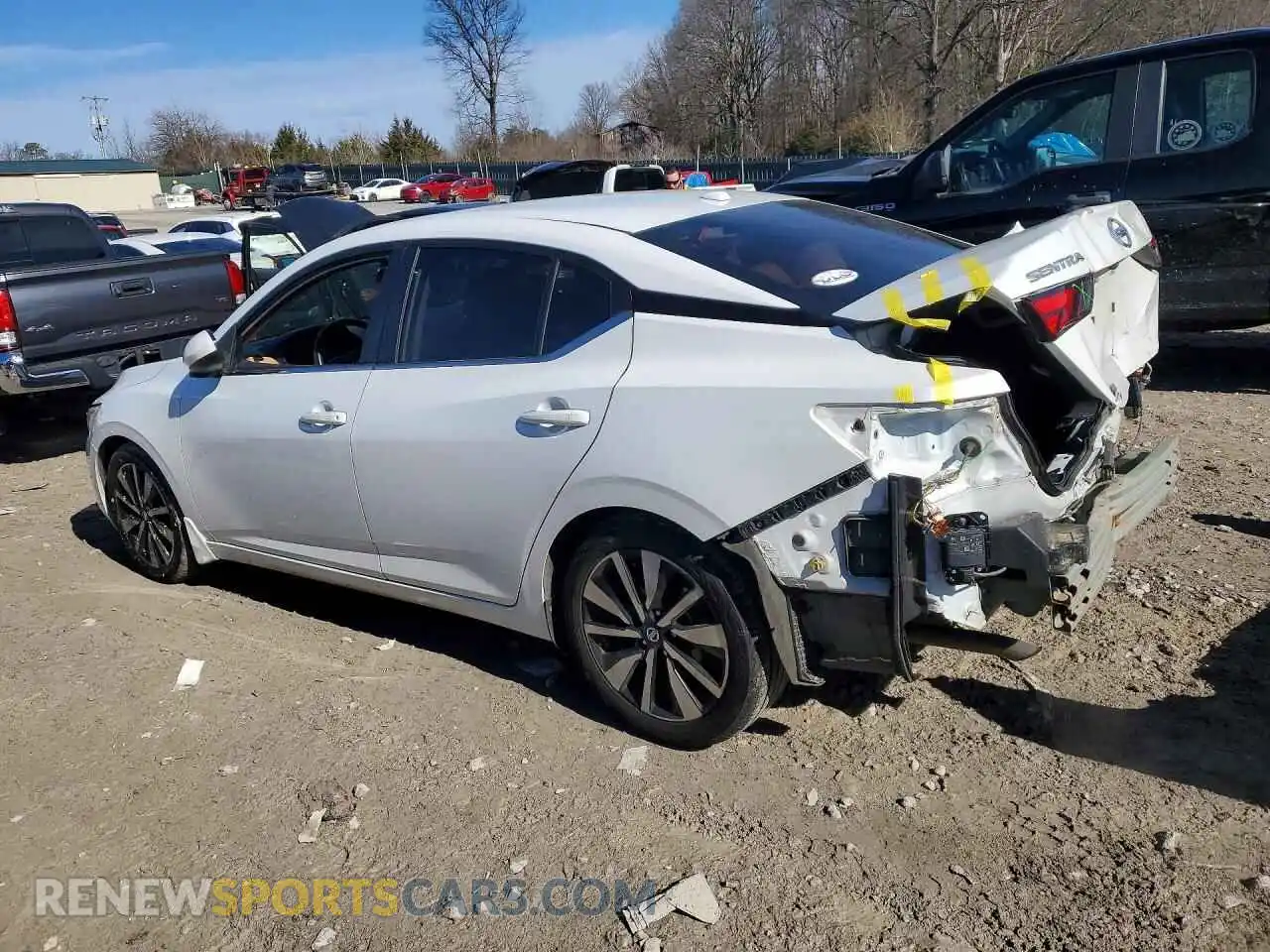 2 Photograph of a damaged car 3N1AB8CV9MY269651 NISSAN SENTRA 2021