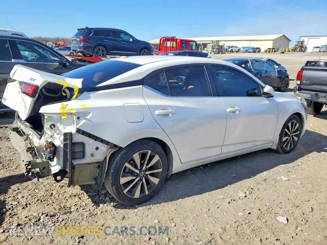 3 Photograph of a damaged car 3N1AB8CV9MY269651 NISSAN SENTRA 2021