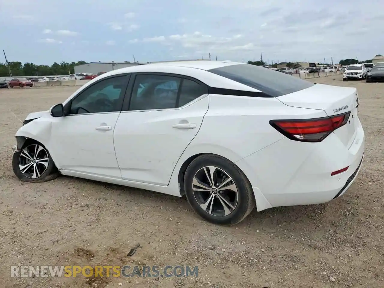 2 Photograph of a damaged car 3N1AB8CV9MY279399 NISSAN SENTRA 2021
