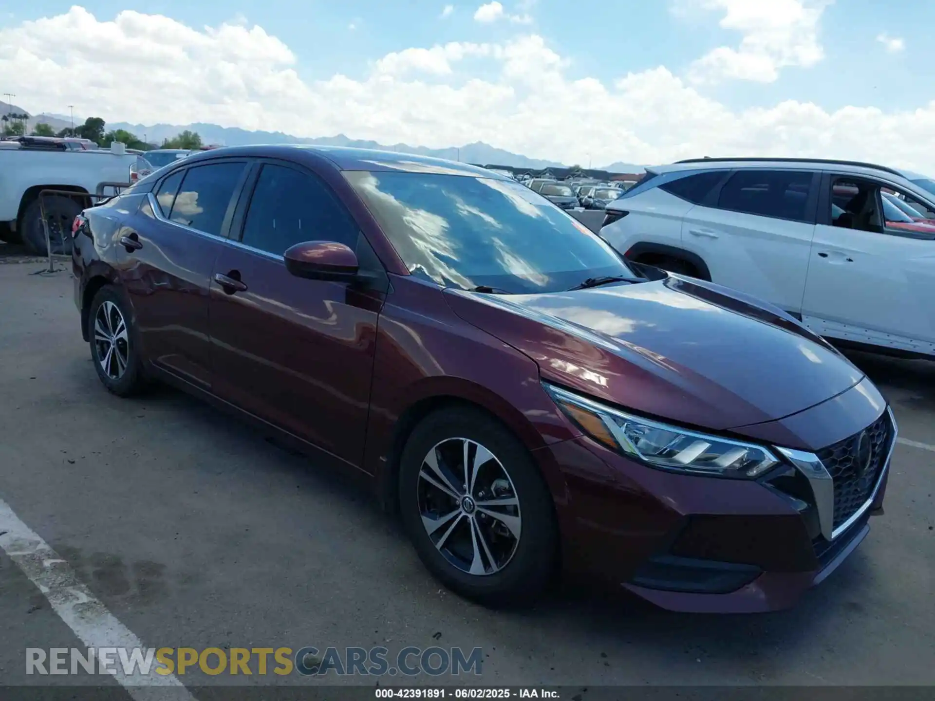 1 Photograph of a damaged car 3N1AB8CV9MY279922 NISSAN SENTRA 2021