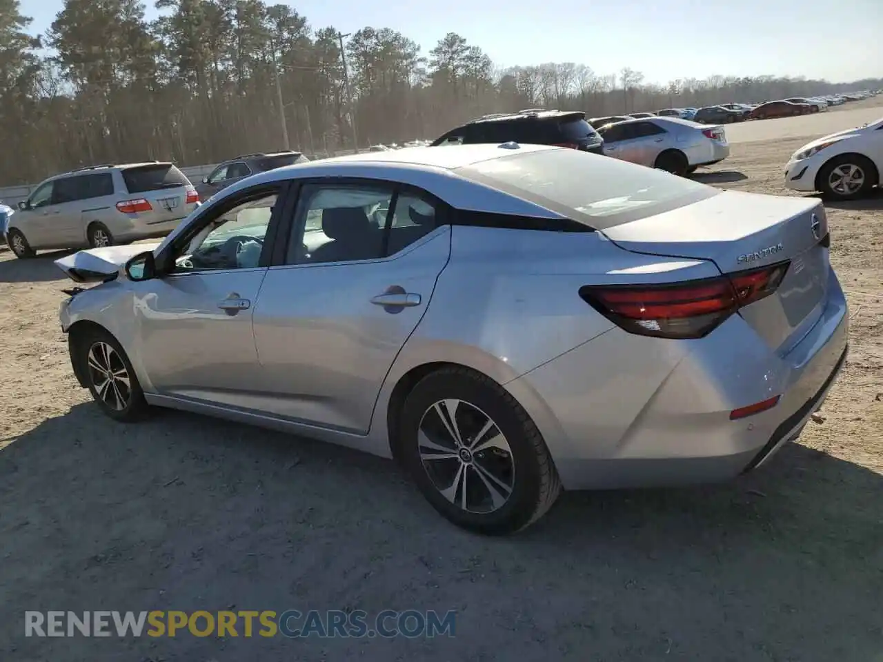 2 Photograph of a damaged car 3N1AB8CV9MY285963 NISSAN SENTRA 2021