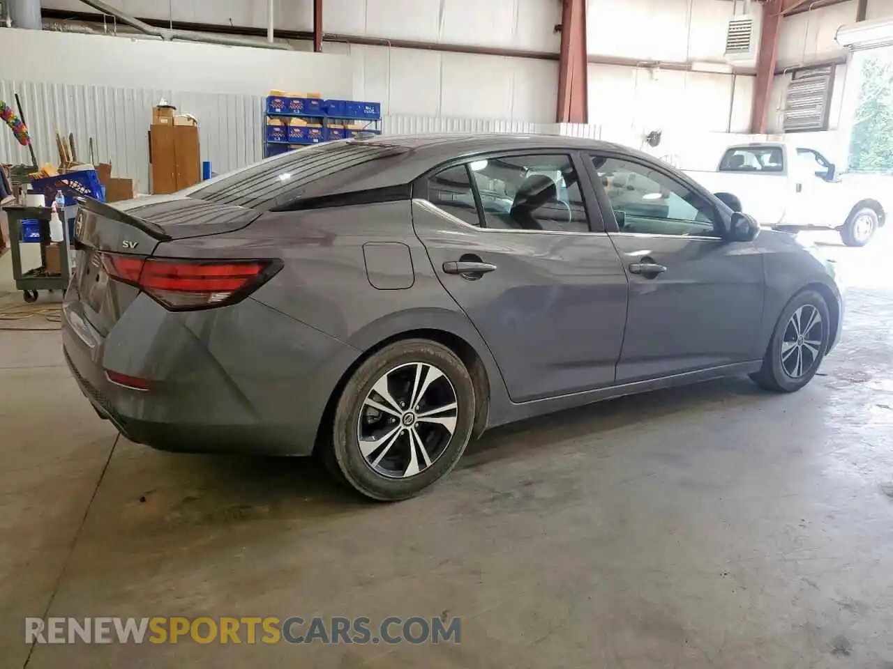 3 fotografías del automóvil dañado 3N1AB8CV9MY290290 NISSAN SENTRA 2021