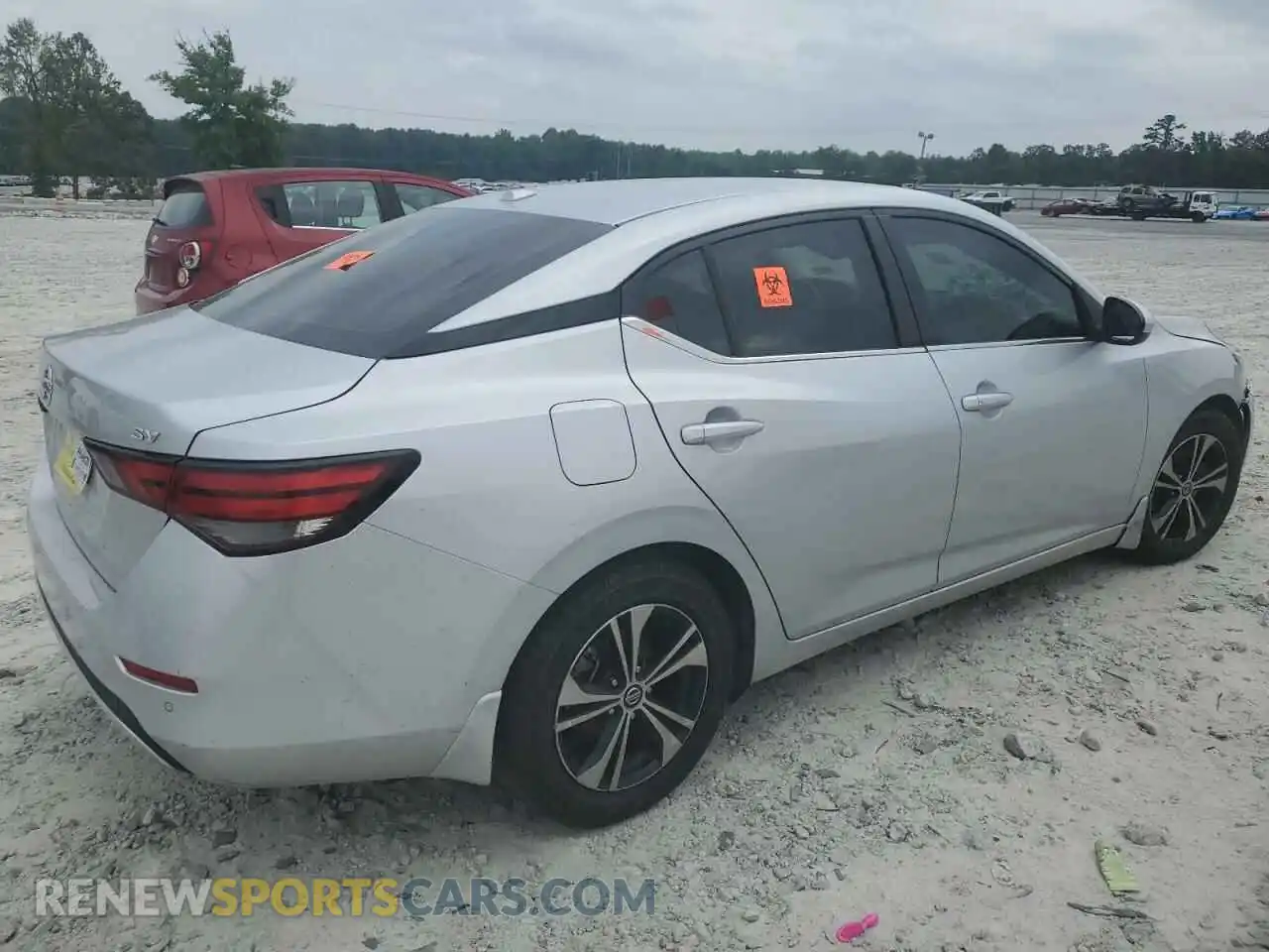 3 Photograph of a damaged car 3N1AB8CV9MY290953 NISSAN SENTRA 2021