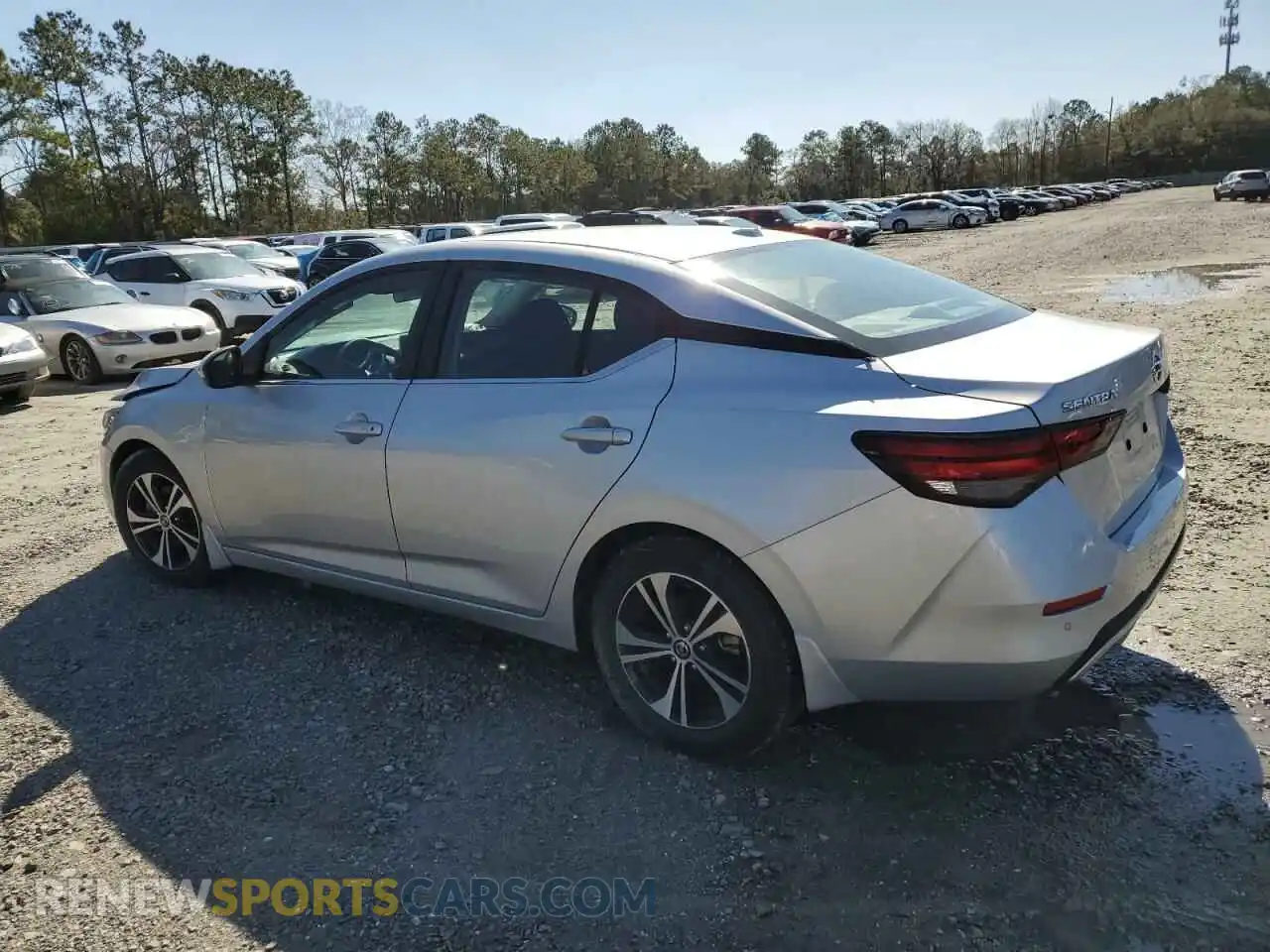 2 Photograph of a damaged car 3N1AB8CV9MY291276 NISSAN SENTRA 2021