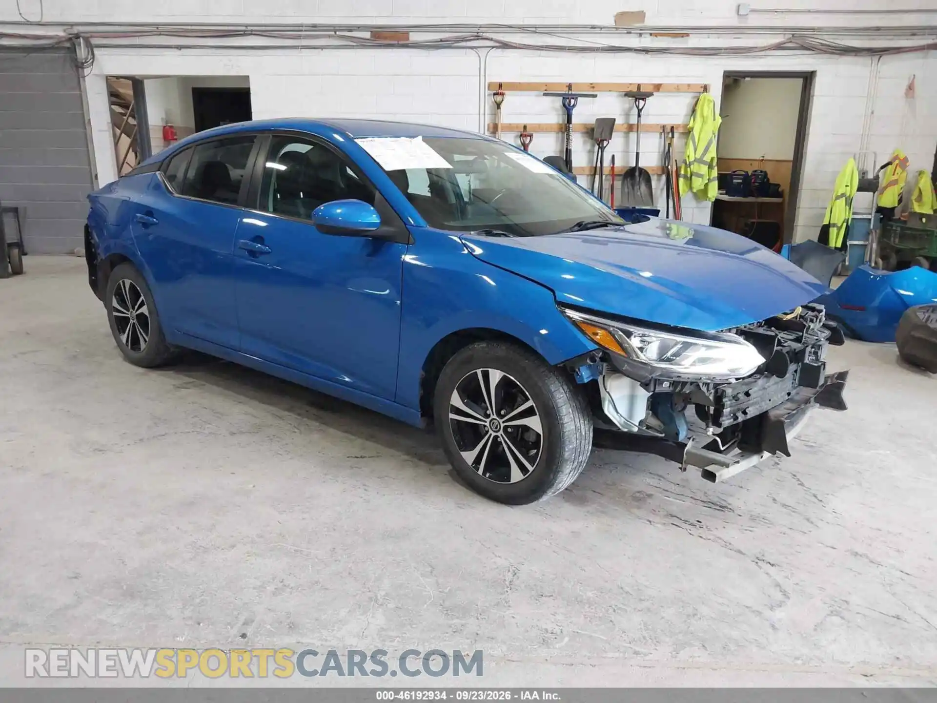 1 Photograph of a damaged car 3N1AB8CV9MY294596 NISSAN SENTRA 2021