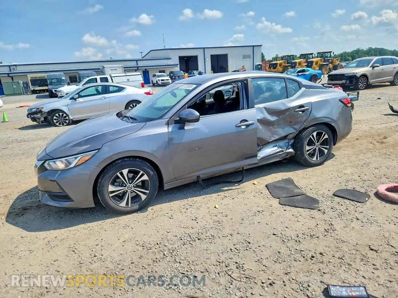 1 fotografías del automóvil dañado 3N1AB8CV9MY295022 NISSAN SENTRA 2021