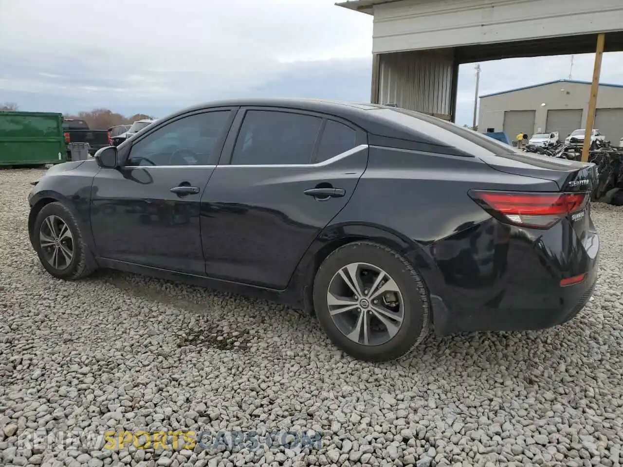 2 Photograph of a damaged car 3N1AB8CV9MY296641 NISSAN SENTRA 2021