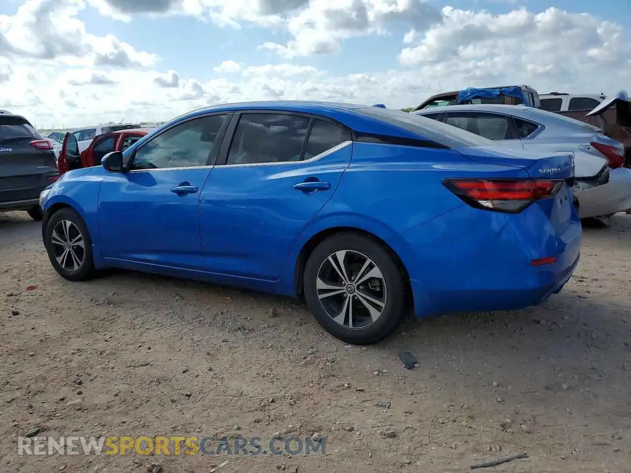 2 Фотография поврежденного автомобиля 3N1AB8CV9MY322459 NISSAN SENTRA 2021