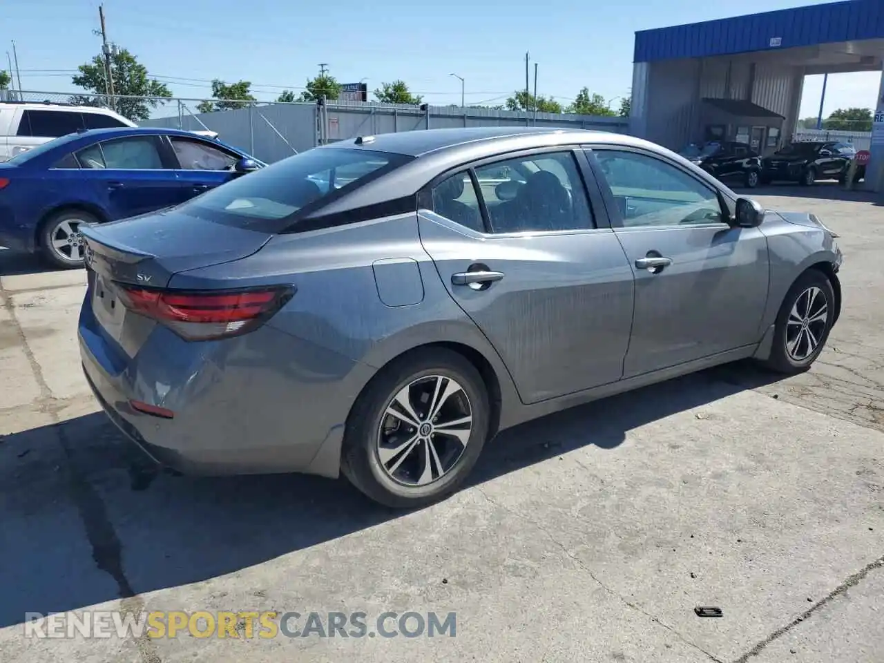 3 Photograph of a damaged car 3N1AB8CV9MY322493 NISSAN SENTRA 2021