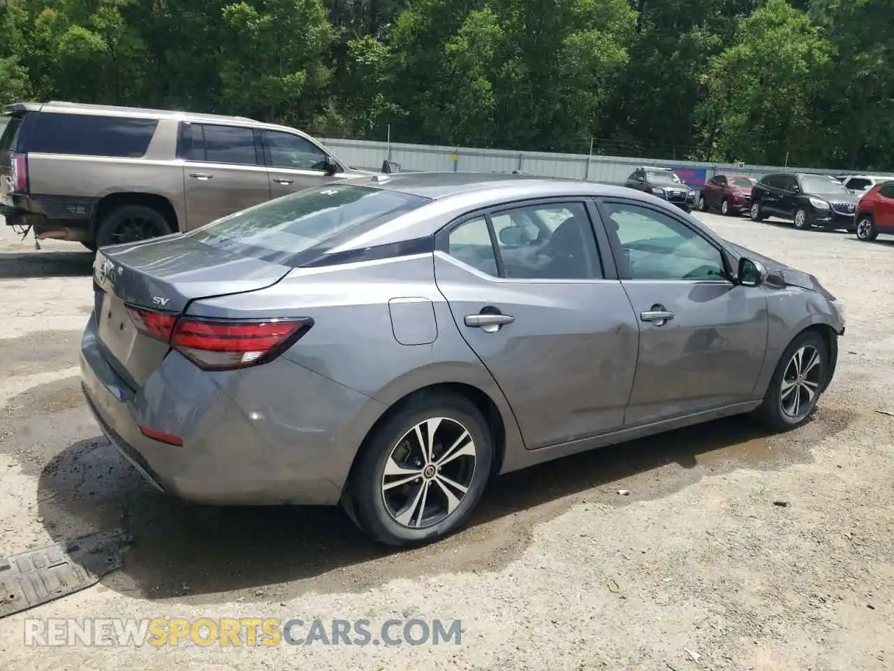 3 Photograph of a damaged car 3N1AB8CVXMY203562 NISSAN SENTRA 2021