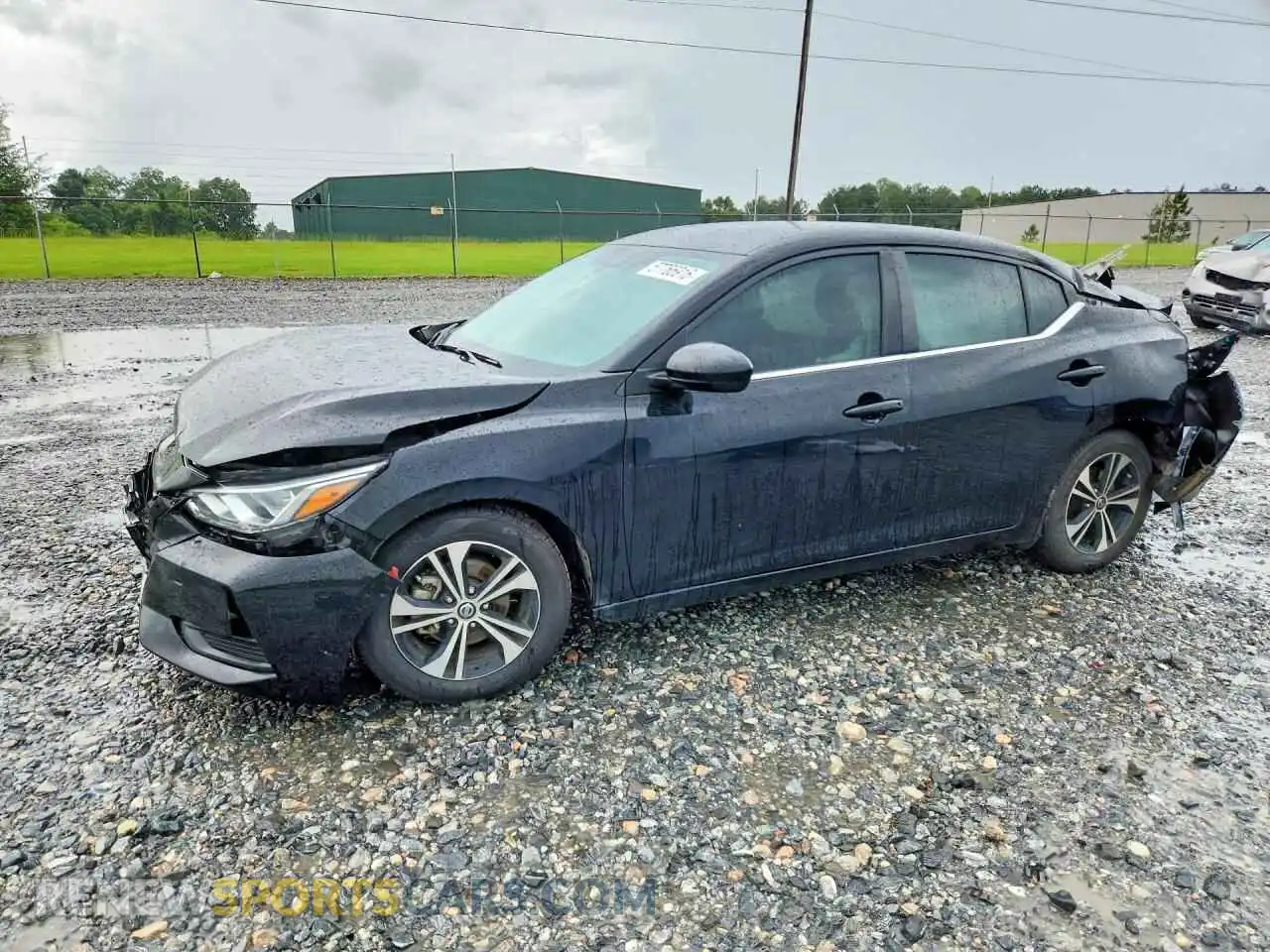 1 Photograph of a damaged car 3N1AB8CVXMY204999 NISSAN SENTRA 2021