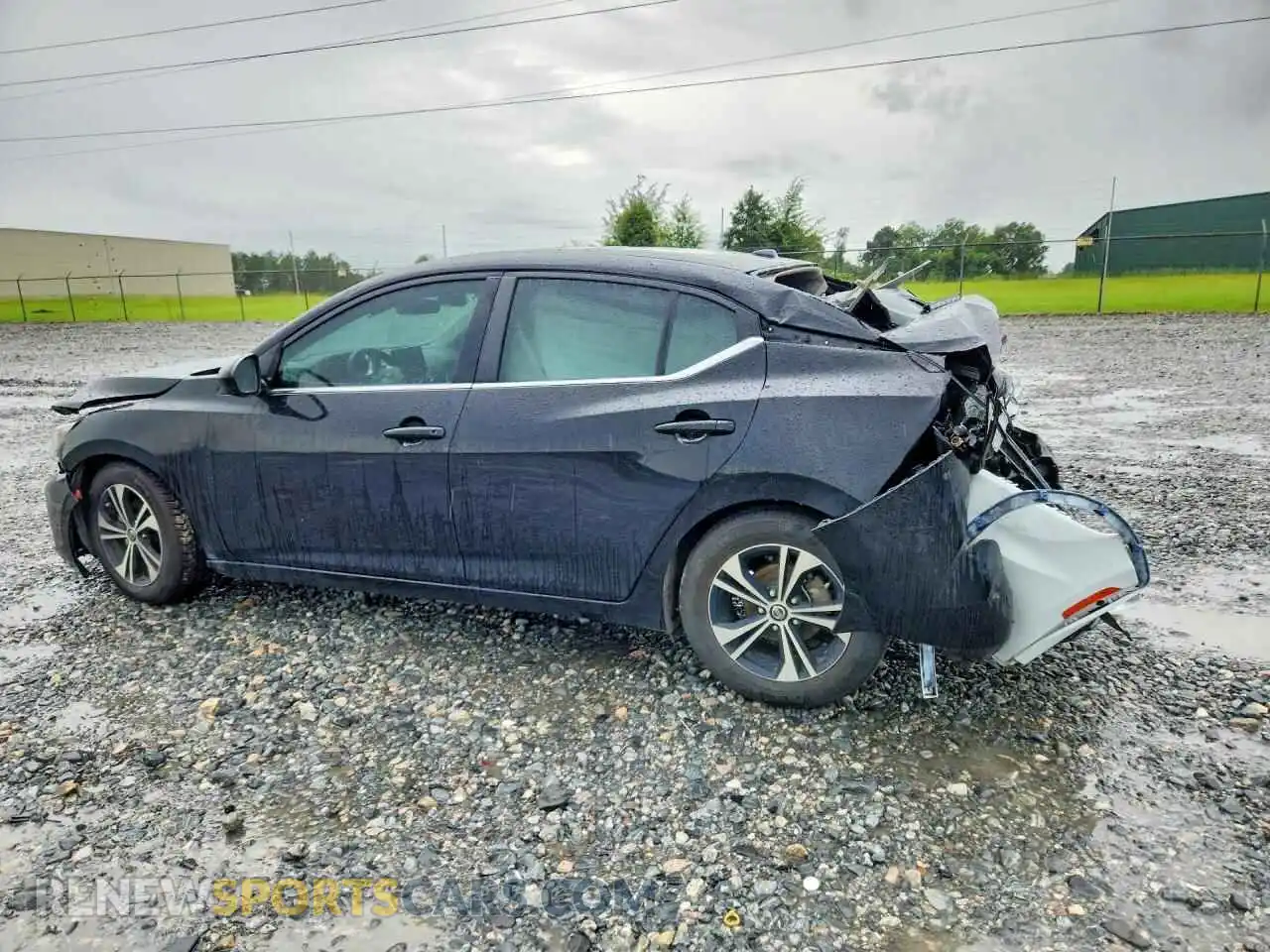 2 Photograph of a damaged car 3N1AB8CVXMY204999 NISSAN SENTRA 2021