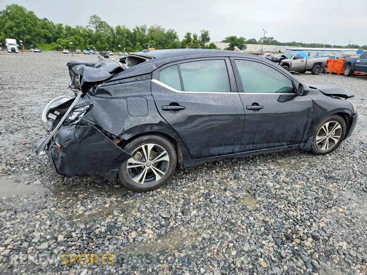 3 Photograph of a damaged car 3N1AB8CVXMY204999 NISSAN SENTRA 2021