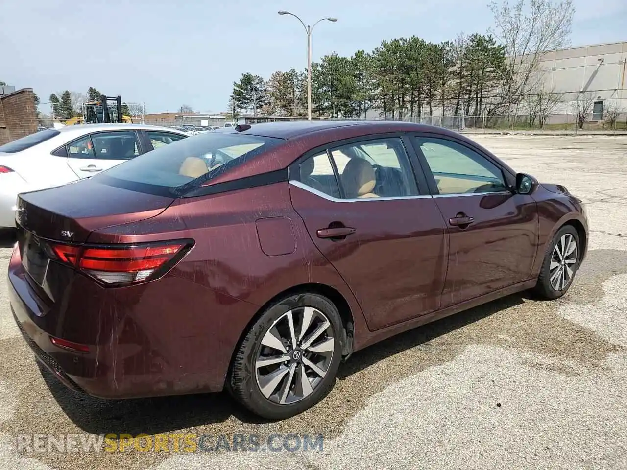 3 Photograph of a damaged car 3N1AB8CVXMY206073 NISSAN SENTRA 2021