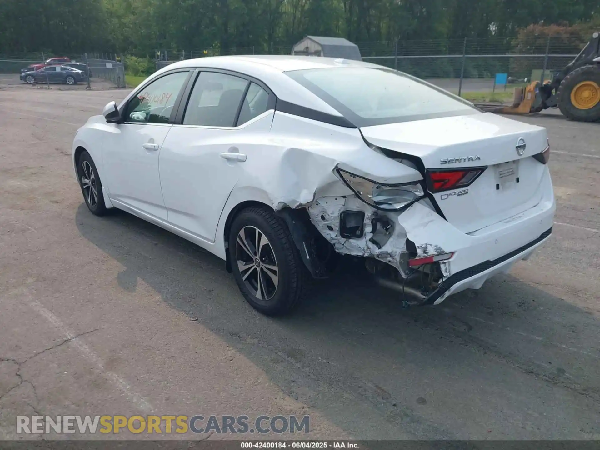 3 Photograph of a damaged car 3N1AB8CVXMY207174 NISSAN SENTRA 2021