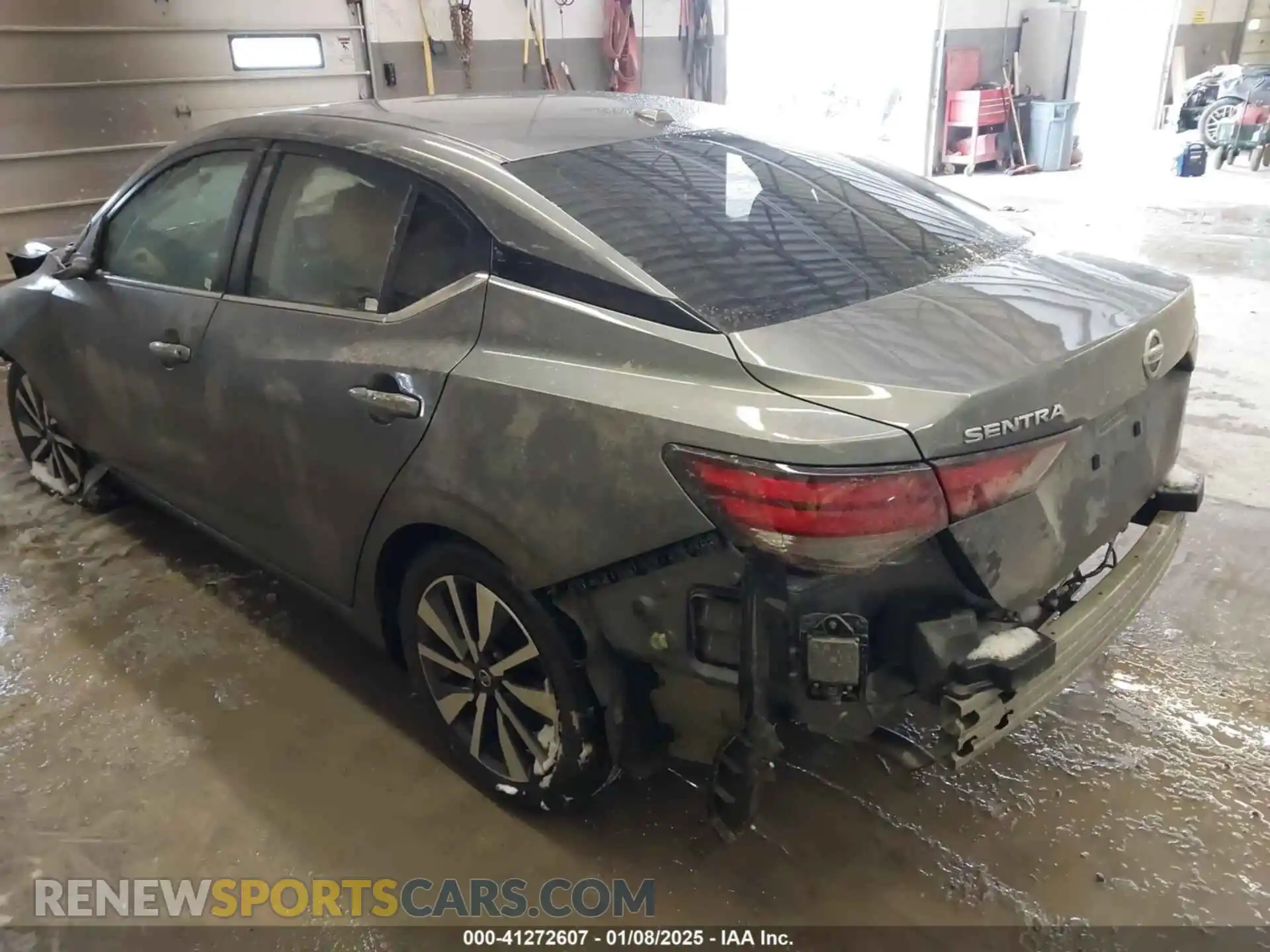 3 Photograph of a damaged car 3N1AB8CVXMY207448 NISSAN SENTRA 2021