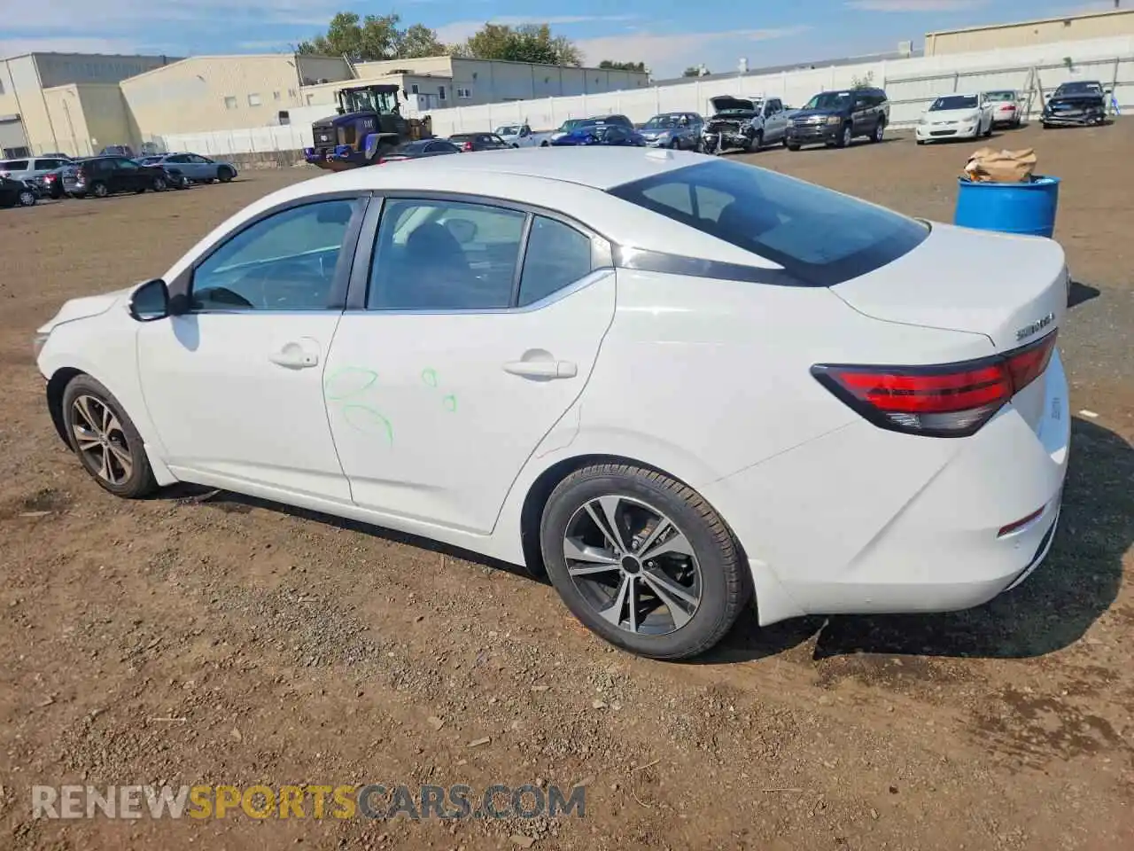 2 Photograph of a damaged car 3N1AB8CVXMY209314 NISSAN SENTRA 2021