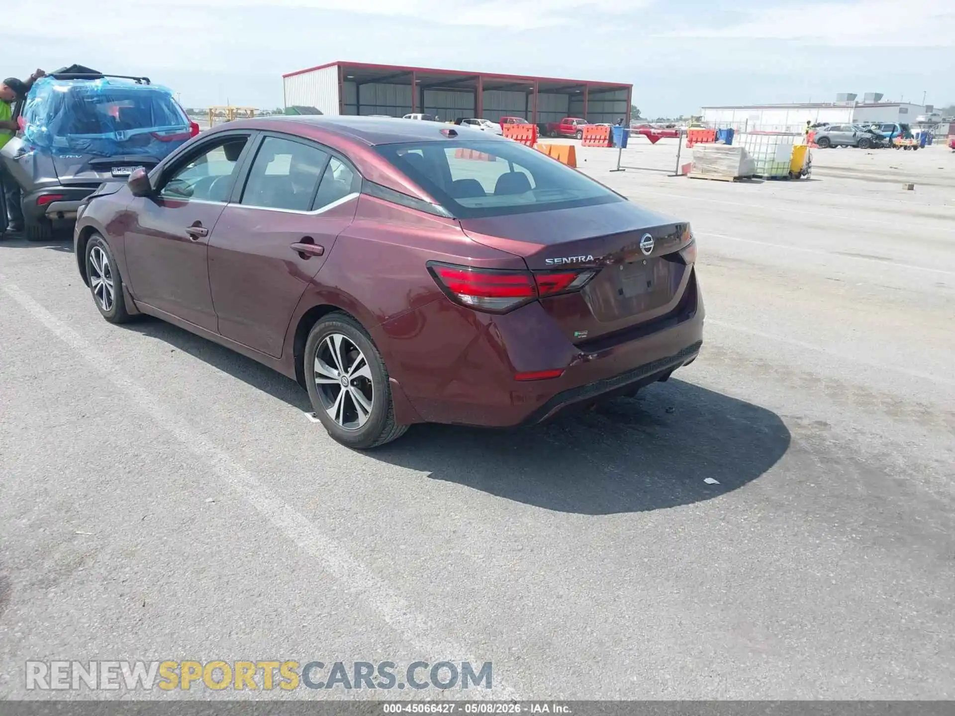 3 Photograph of a damaged car 3N1AB8CVXMY213752 NISSAN SENTRA 2021