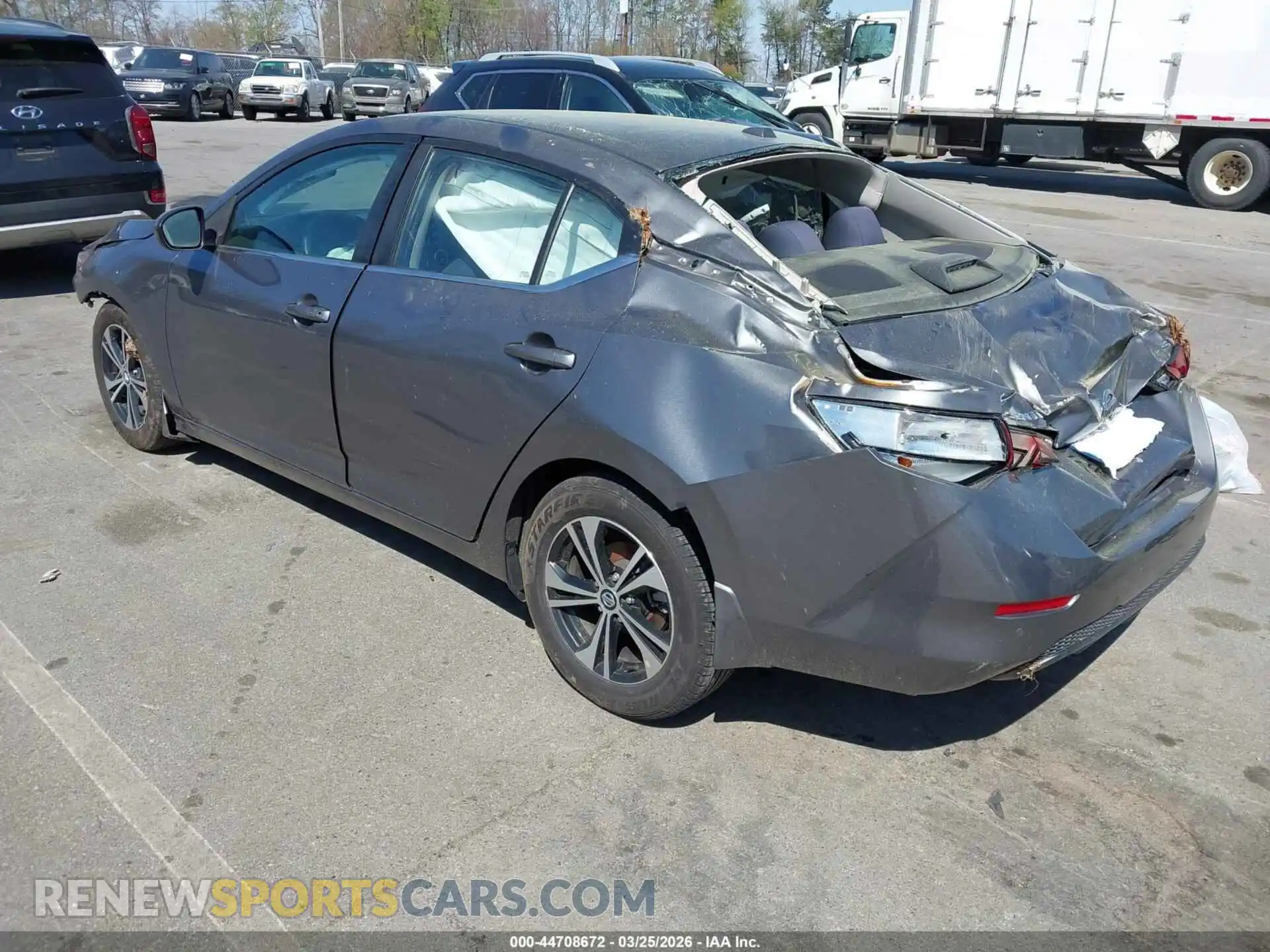 3 Photograph of a damaged car 3N1AB8CVXMY214576 NISSAN SENTRA 2021