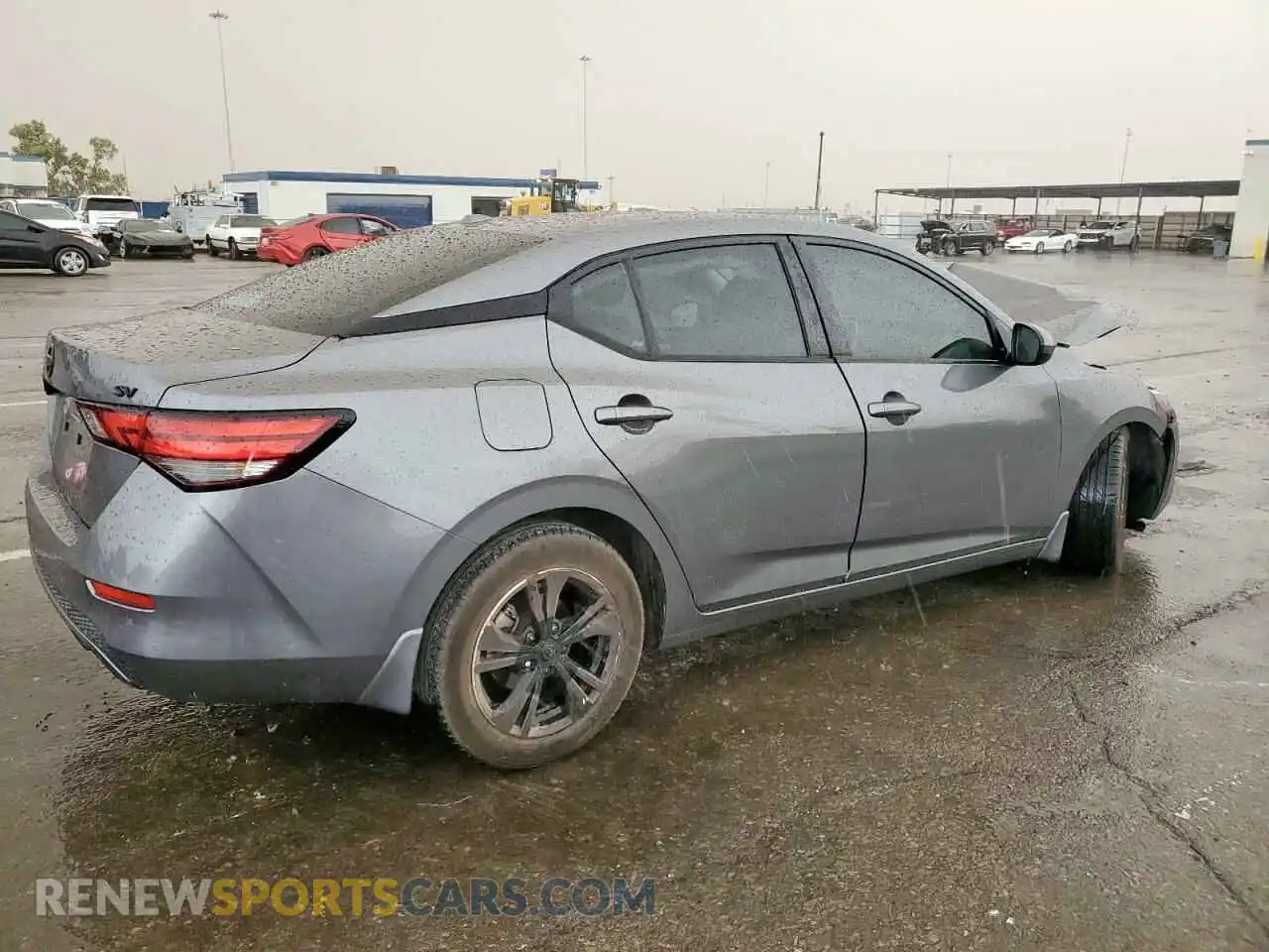 3 Photograph of a damaged car 3N1AB8CVXMY215923 NISSAN SENTRA 2021