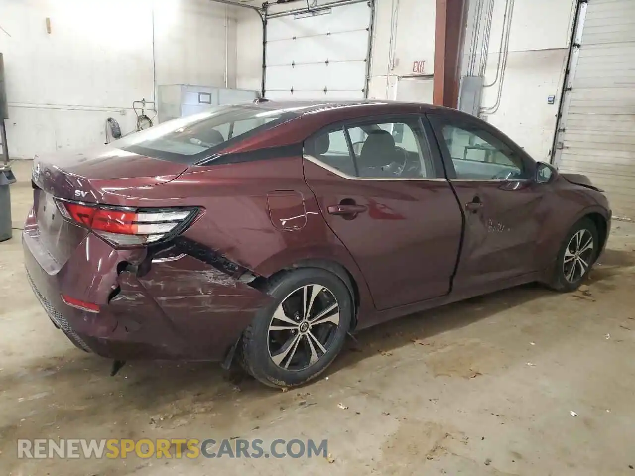 3 Photograph of a damaged car 3N1AB8CVXMY220829 NISSAN SENTRA 2021