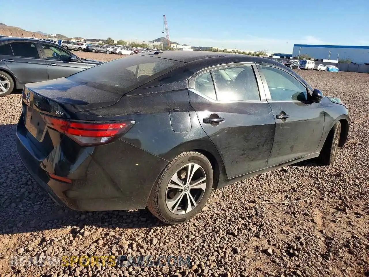 3 Photograph of a damaged car 3N1AB8CVXMY222595 NISSAN SENTRA 2021