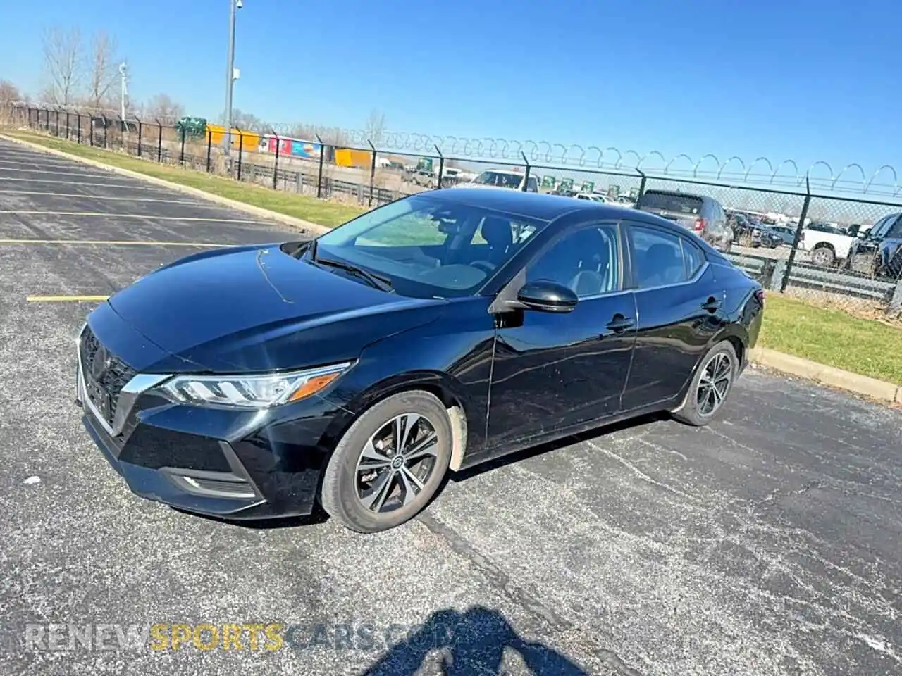 2 Photograph of a damaged car 3N1AB8CVXMY222998 NISSAN SENTRA 2021