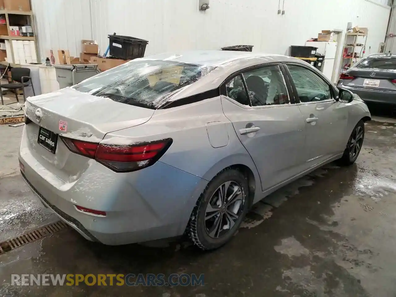 3 Photograph of a damaged car 3N1AB8CVXMY223410 NISSAN SENTRA 2021