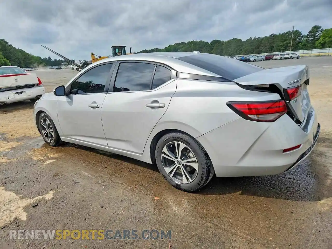2 Photograph of a damaged car 3N1AB8CVXMY223522 NISSAN SENTRA 2021
