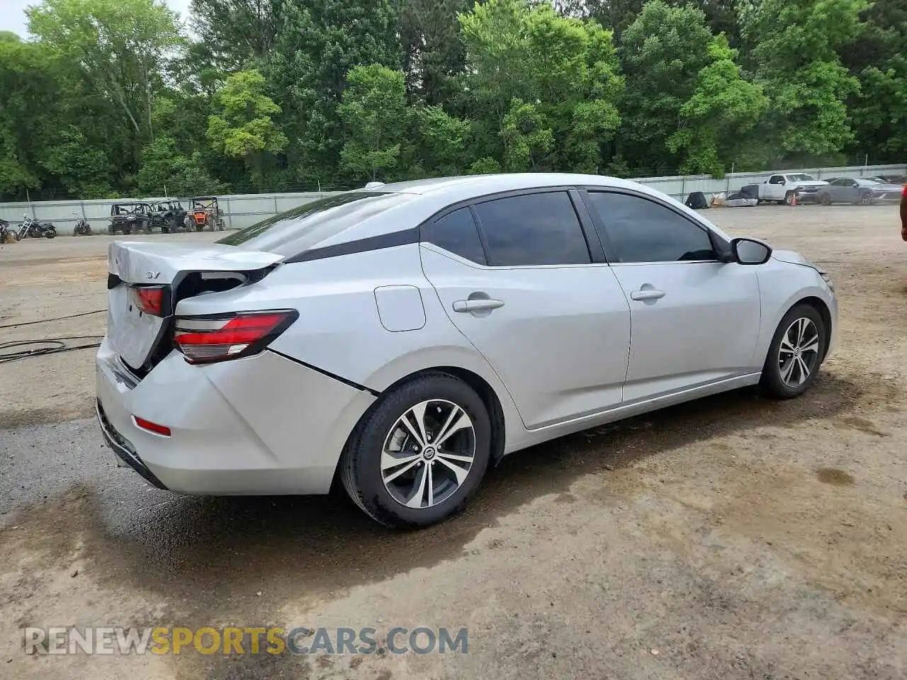 3 Photograph of a damaged car 3N1AB8CVXMY223522 NISSAN SENTRA 2021