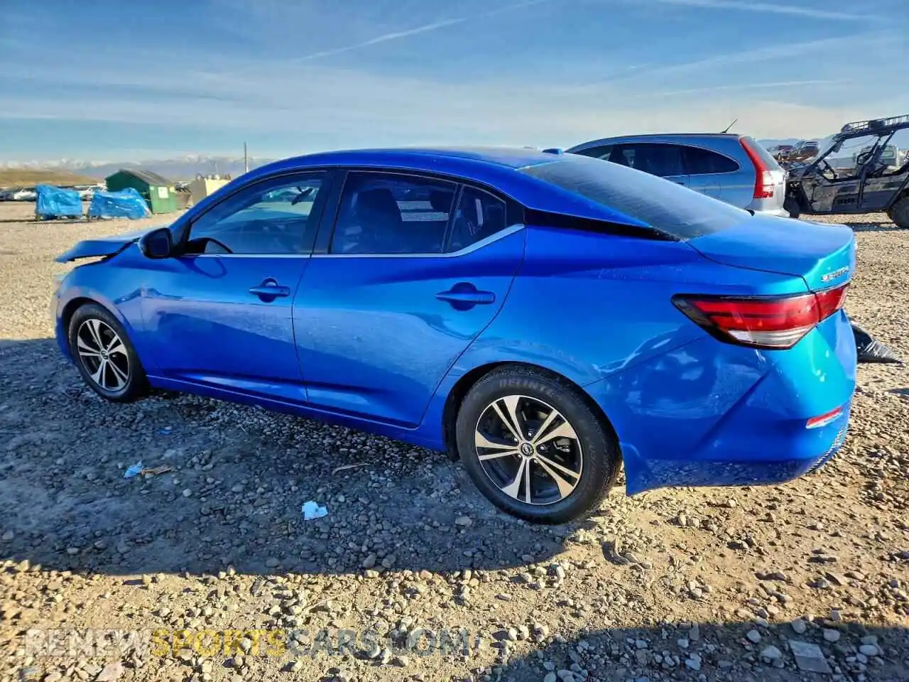 2 Photograph of a damaged car 3N1AB8CVXMY225223 NISSAN SENTRA 2021