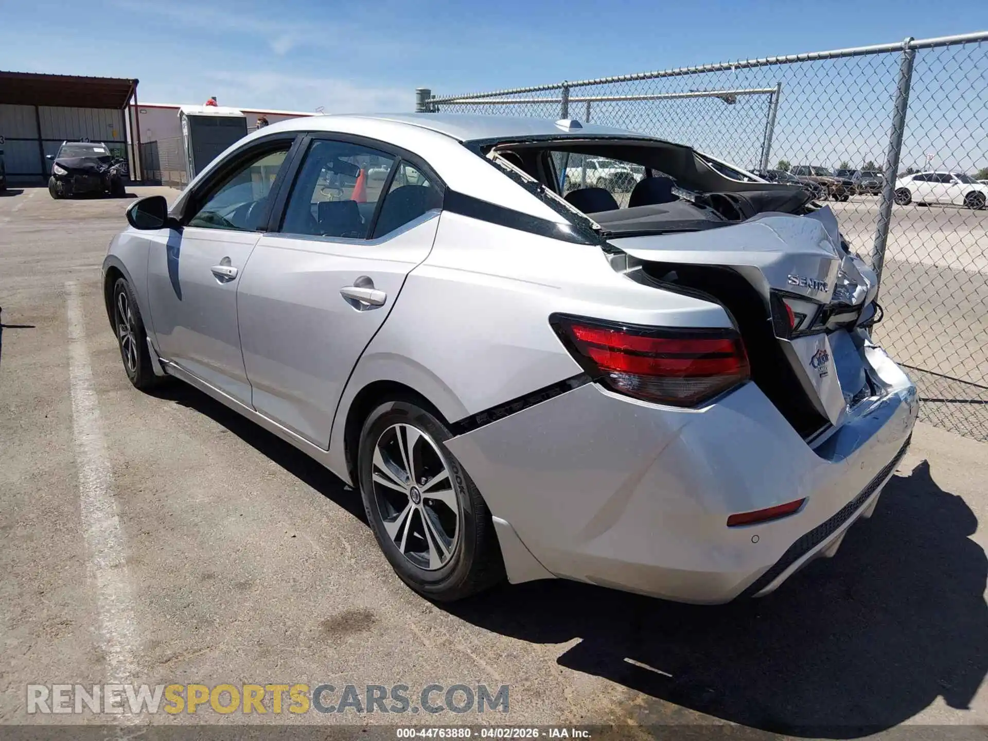 3 Photograph of a damaged car 3N1AB8CVXMY230700 NISSAN SENTRA 2021