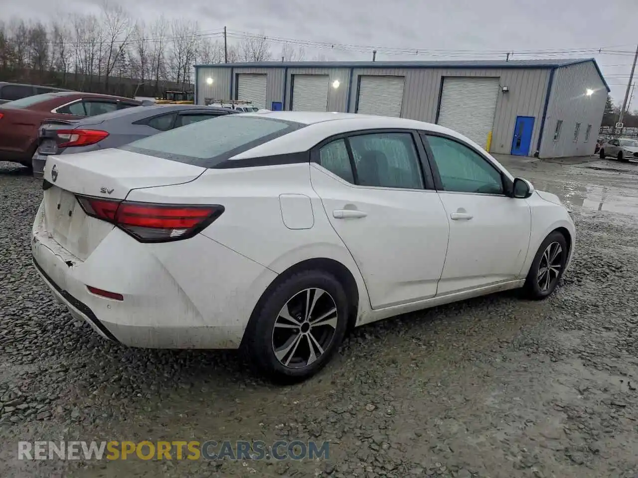 3 Photograph of a damaged car 3N1AB8CVXMY235945 NISSAN SENTRA 2021