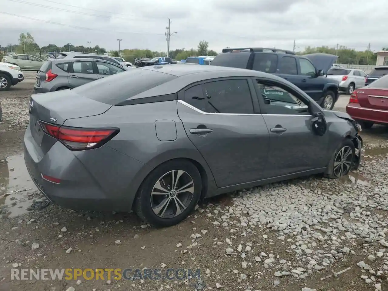 3 Фотография поврежденного автомобиля 3N1AB8CVXMY237047 NISSAN SENTRA 2021