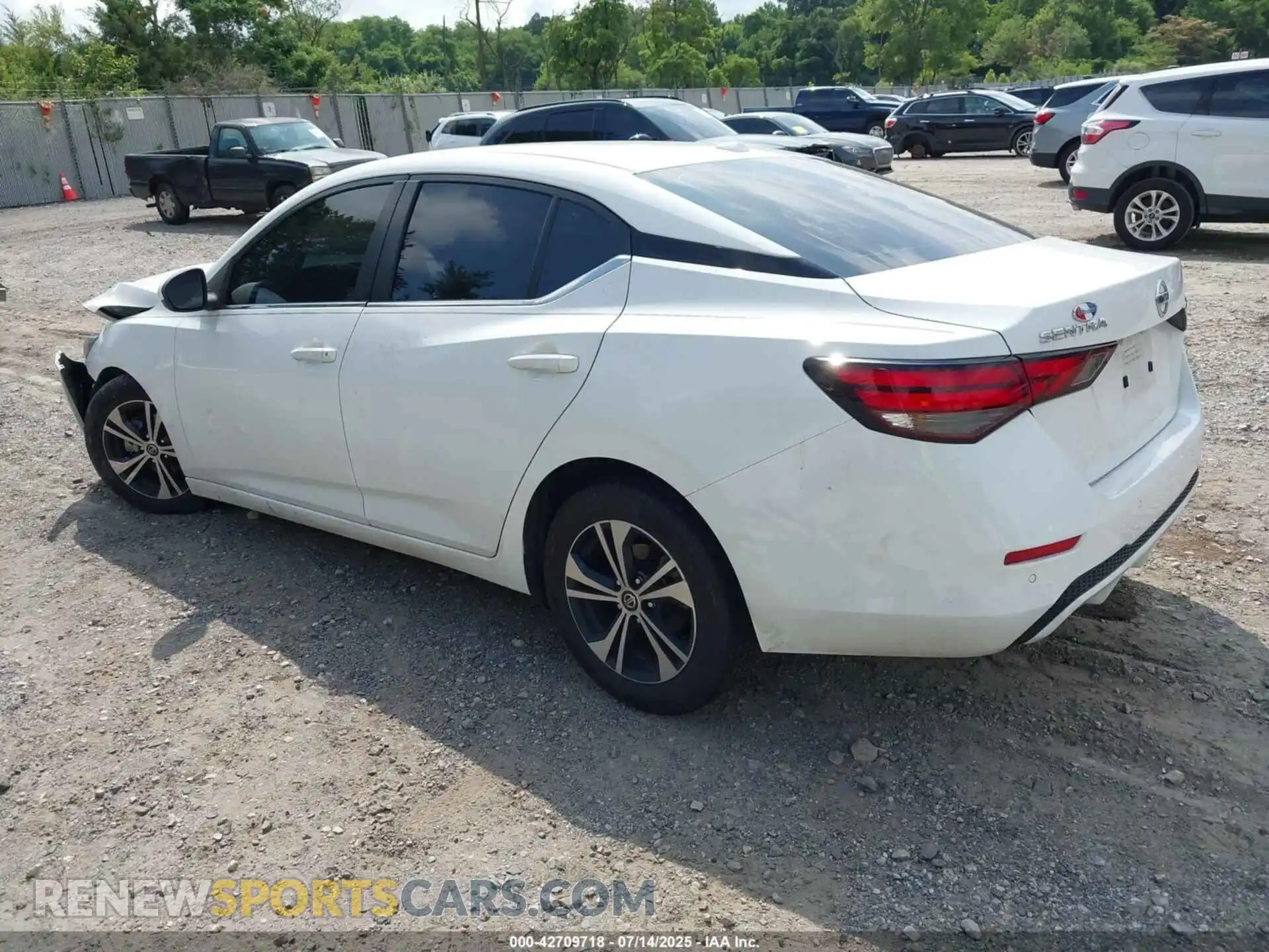 3 Photograph of a damaged car 3N1AB8CVXMY238280 NISSAN SENTRA 2021