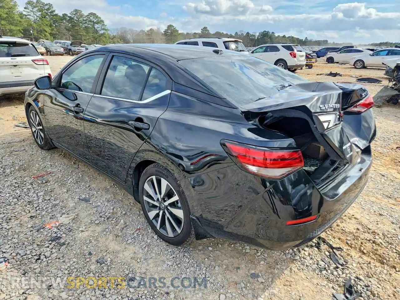 2 Photograph of a damaged car 3N1AB8CVXMY239476 NISSAN SENTRA 2021