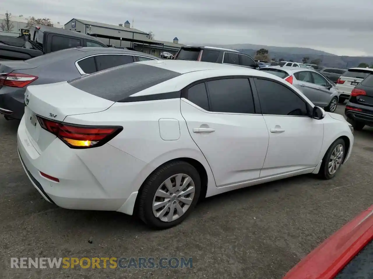 3 Photograph of a damaged car 3N1AB8CVXMY240224 NISSAN SENTRA 2021