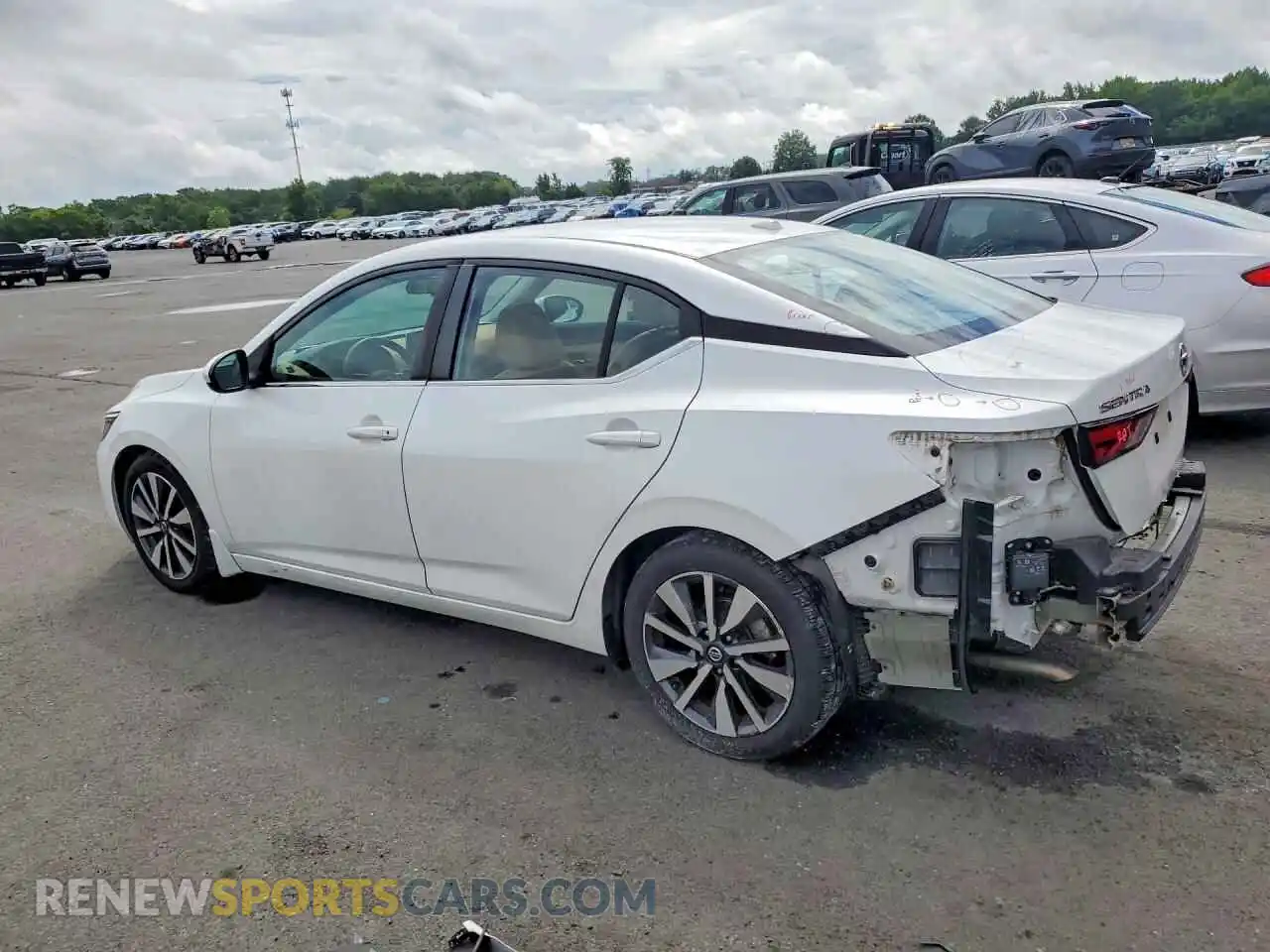 2 Фотография поврежденного автомобиля 3N1AB8CVXMY246654 NISSAN SENTRA 2021