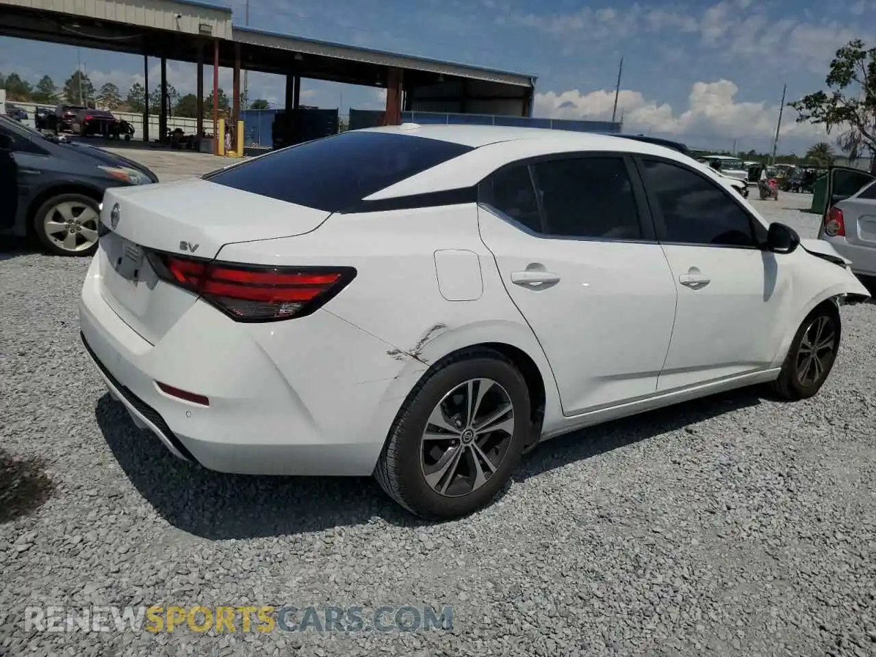 3 Photograph of a damaged car 3N1AB8CVXMY246671 NISSAN SENTRA 2021