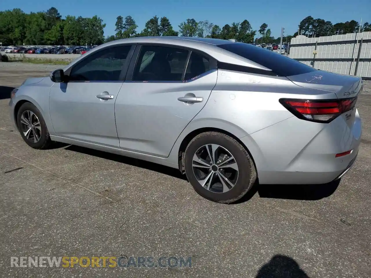 2 Photograph of a damaged car 3N1AB8CVXMY250218 NISSAN SENTRA 2021