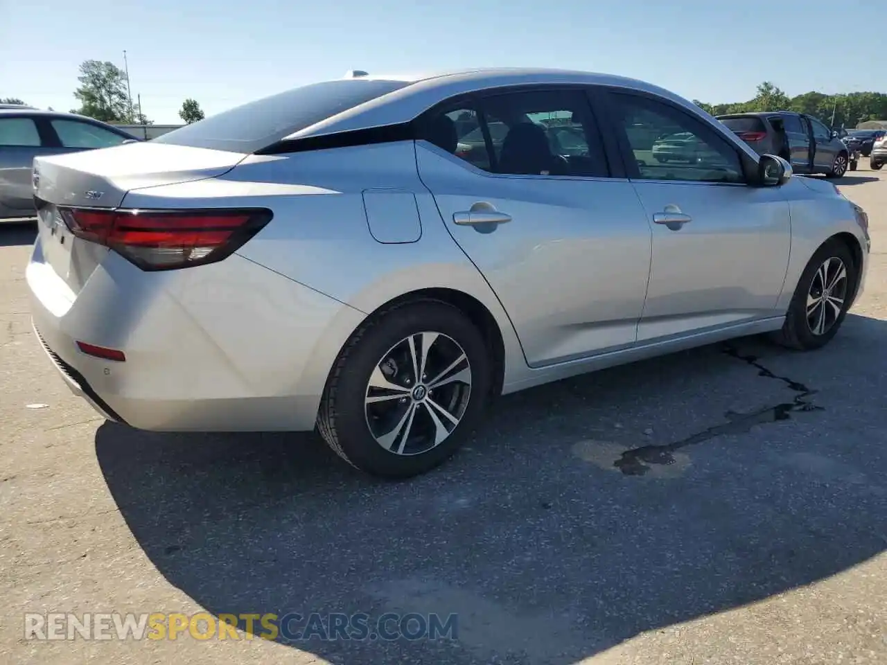 3 Photograph of a damaged car 3N1AB8CVXMY250218 NISSAN SENTRA 2021