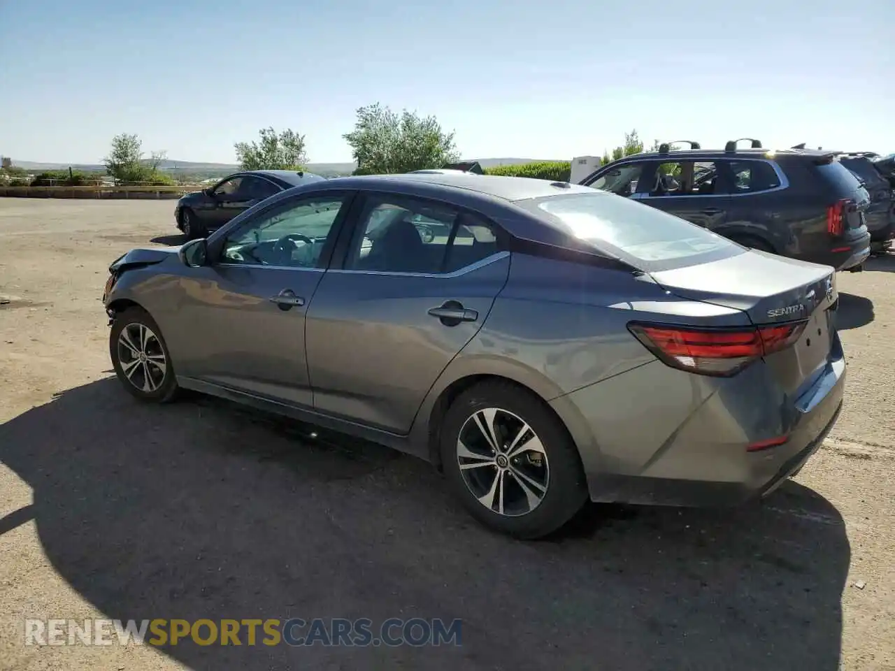 2 Photograph of a damaged car 3N1AB8CVXMY251725 NISSAN SENTRA 2021
