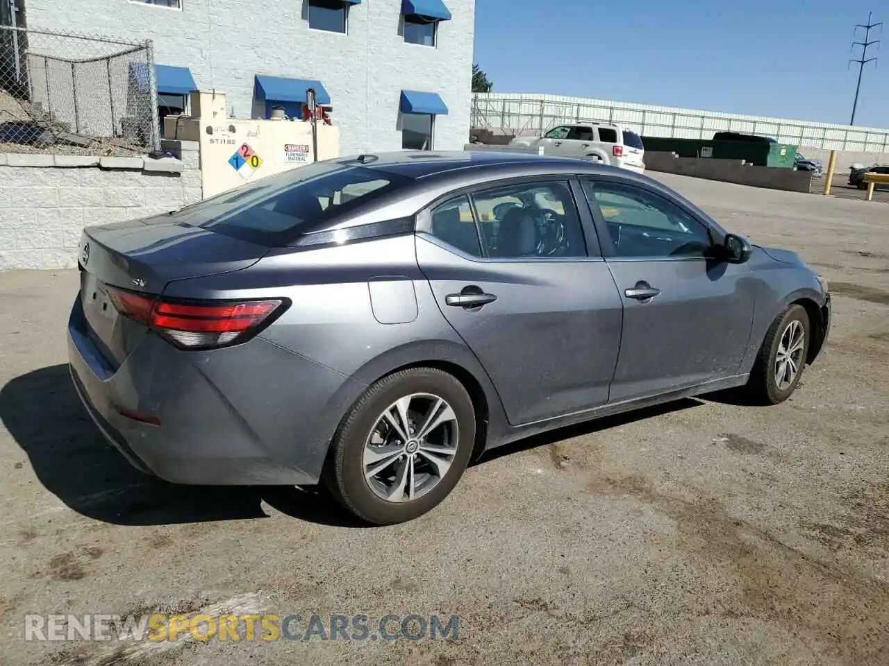 3 Photograph of a damaged car 3N1AB8CVXMY251725 NISSAN SENTRA 2021