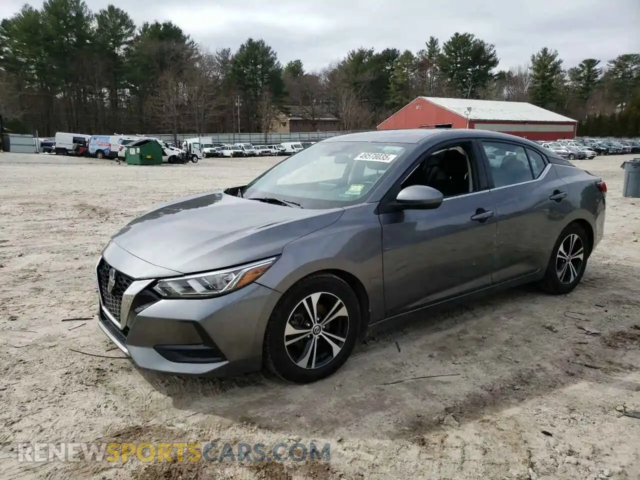 1 fotografías del automóvil dañado 3N1AB8CVXMY255368 NISSAN SENTRA 2021
