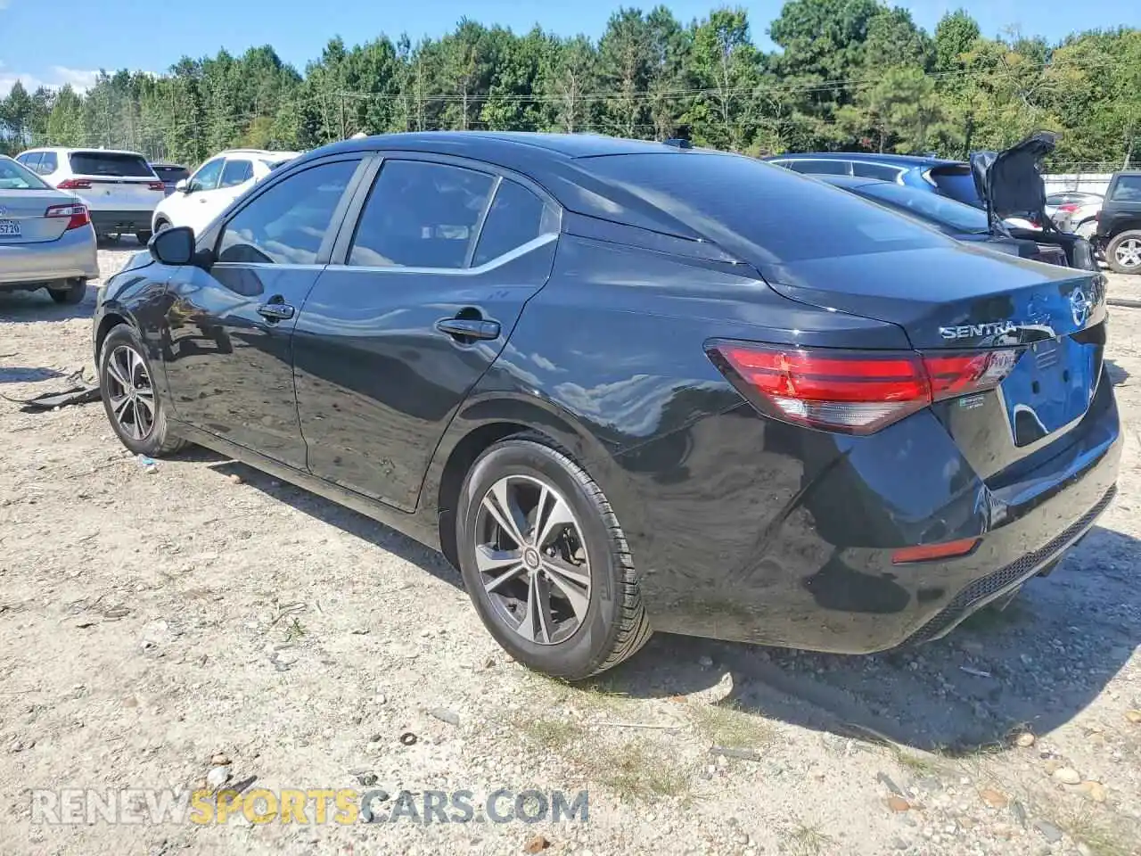2 Photograph of a damaged car 3N1AB8CVXMY256827 NISSAN SENTRA 2021